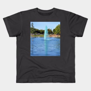 Fountain In The Pond Photography My Kids T-Shirt